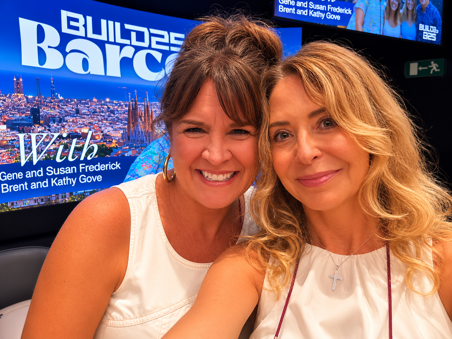 With Cindy, BUILD25 Barcelona, Brent Gove's Team